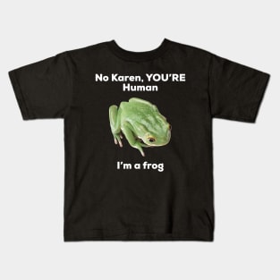 Goblincore Frog Shirt Kids T-Shirt